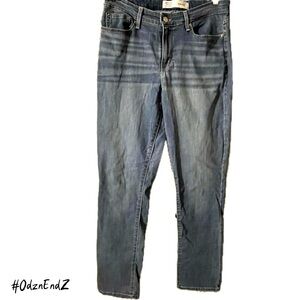 Levi’s skinny-ankle mid-rise jeans - size 12L